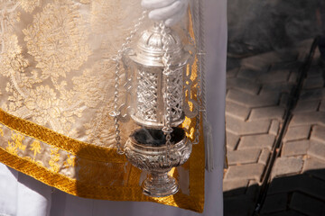 semana santa de Sevilla, incienso