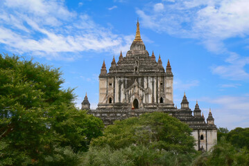 Bagan white pagoda, Myanmar