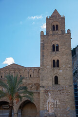 Fototapeta na wymiar The arab norman cathedral of Cefalù