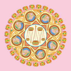 Bangla New Year Mandala Pohela Boishakh 01