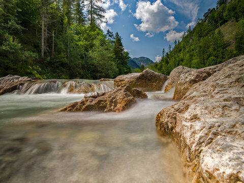 Vorderkaser, Zufluss Salach, Obsthurn