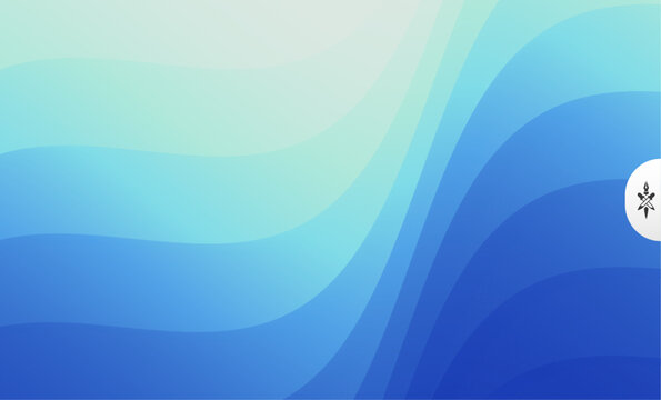 Abstract wavy background with curves lines. Concept of cover with dynamic effect. Vector illustration for design. 