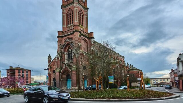 Saint-Orens Church in Montauban, France
