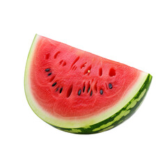 watermelon isolated on white background. With clipping path.
