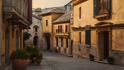 Obraz premium Alleyway. Granada. Andalusia. Spain.