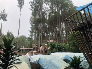 Nature Outdoor Camping Rainy View © Jesica