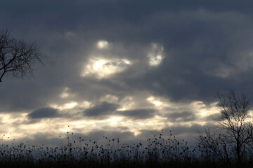 Obraz premium Winter sunrise