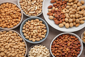 Obraz premium Variety of nuts