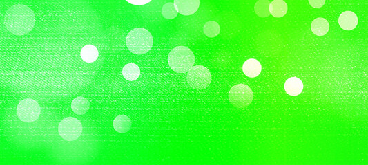 Green bokeh background for banner, poster, event, celebrations, ad, and various design works