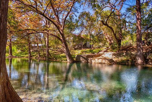 River through Wimberley, TX
