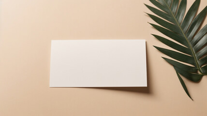  "Simplicity Refined: Minimal Aesthetic with Blank Paper Sheet Cards"