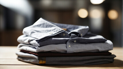 "Editorial Precision: Modern Iron and Shirt Displayed on Board"