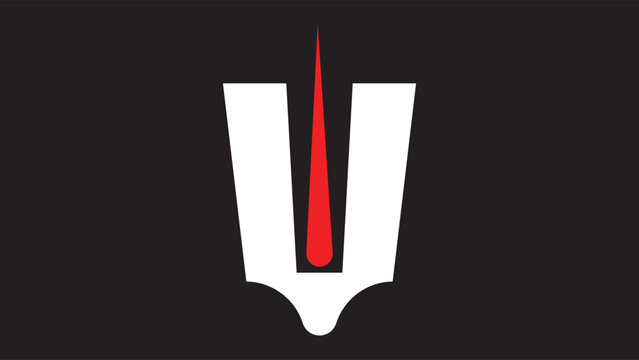 Vector illustration of Naamam , a sacred symbol of Vaishnavite in India	