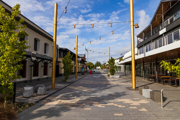 NZ Queenstown CBD street side