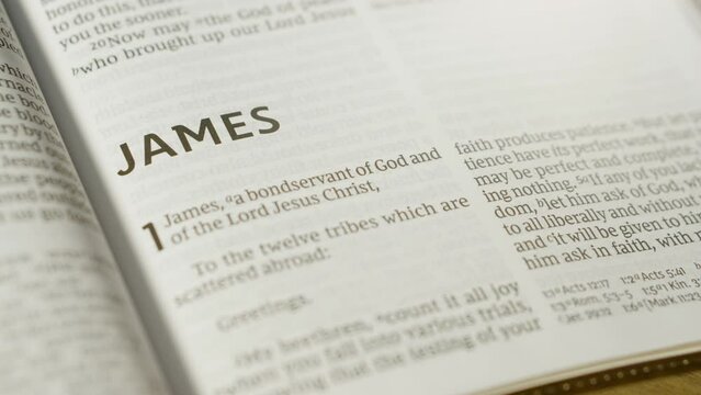 Bible - James - Slide Right to Level