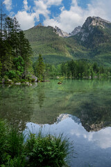 Lake Hintersee in Germany, Bavaria