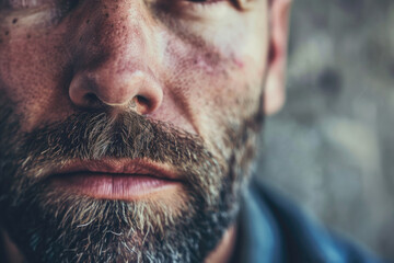 Close-up of Bearded Man