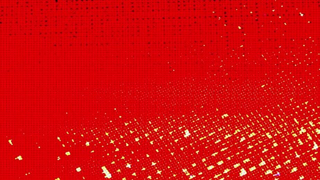 Trendy Background With Halftone Dot Pattern