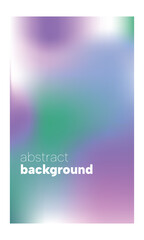 Modern lilac and turquoise vertical background with gradient. Colorful liquid cover for poster, banner, flyer and presentation. Vector image.