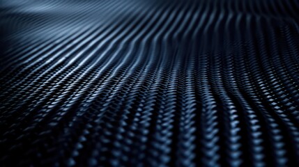Carbon Fiber Cloth Fabric. Macro.
