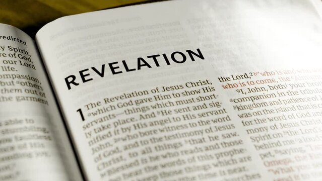 Bible - Revelation - Slide Right to Level