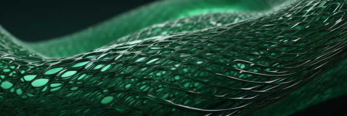 a close up texture of a netting, generative AI