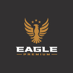 Eagle premium Logo template.