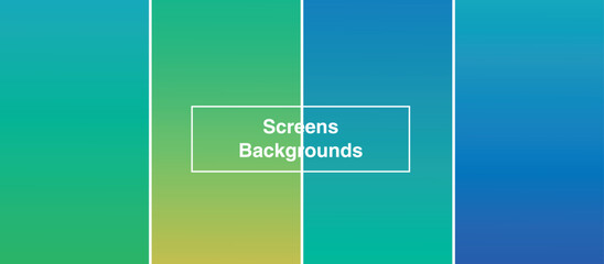 abstract green background screens