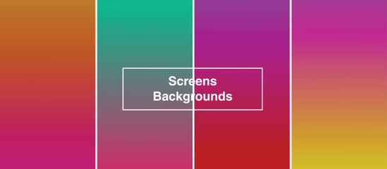 abstract colorful background screens