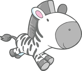 Cute Zebra Safari Animal PNG