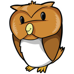 cute cartoon owl png art