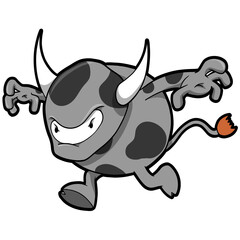 cow ninja warrior png art