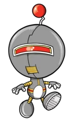 Keuken foto achterwand Cartoons Cute Robot Png Art