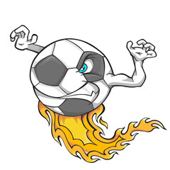 Soccer Ball Character PNG art