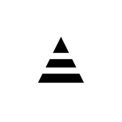 Fototapeta premium bar chart icon, logo, shape, symbol, arts, design, icon, bussiness