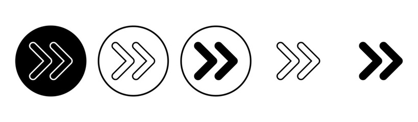 Arrow icon set. Arrow symbol. Arrow sign for your web design. - obrazy, fototapety, plakaty