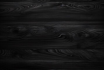 a black wood surface with a pattern