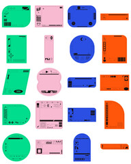 Bold Brutalist Sticker