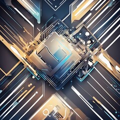 circuit board background