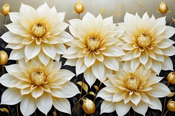 yellow chrysanthemum flowers