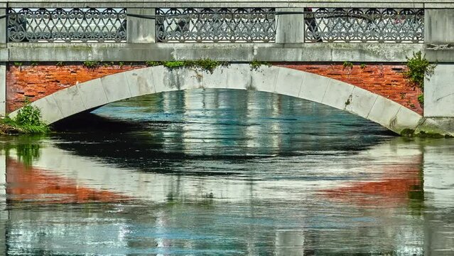 San Martino bridge in Treviso, Italy