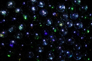 glass balls background

