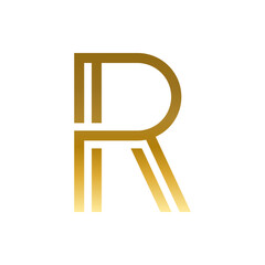Monogram R design vector logo. Monogram initial letter mark R logo design. Monogram design vector logo. Monogram initial letter mark R logo design. Simple R monogram. Monogram R design logo