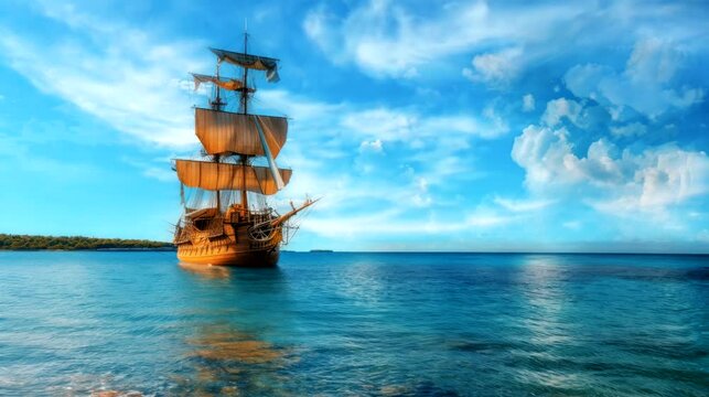 Sailing the Blue Abyss: Generative AI's Pirate Ship Quest