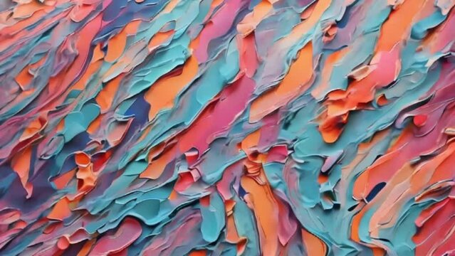 nice Color glossy, abstract painted Surface design, motion