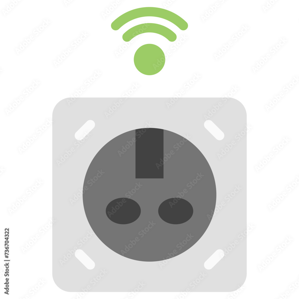 Poster Smart Plug Icon