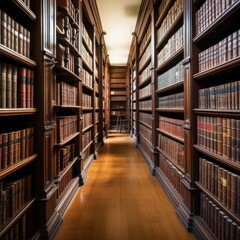 The Vast and Varied Volumes of the Law: A Visual Tour of the 37339 Law Library's Legal References and Books