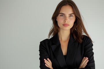 Business woman portrait ,Crossed arms 