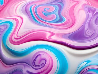 liquid abstract background with oil painting streaks