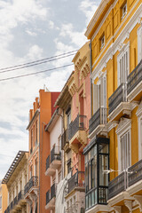Fototapeta premium street in the town, Valencia, Spain